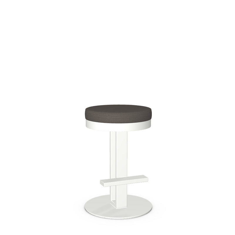 Glint Swivel Counter Stool -Upholstered