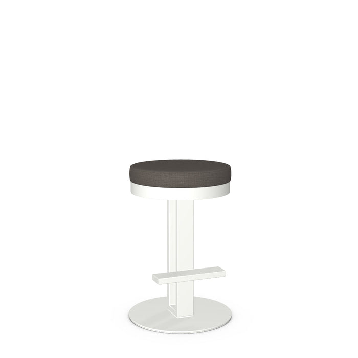 Glint Swivel Counter Stool -Upholstered