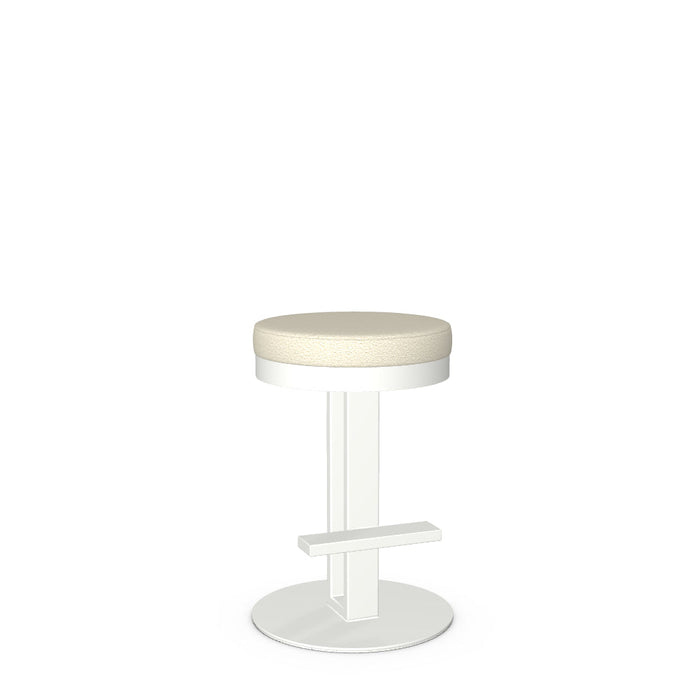Glint Swivel Counter Stool -Upholstered