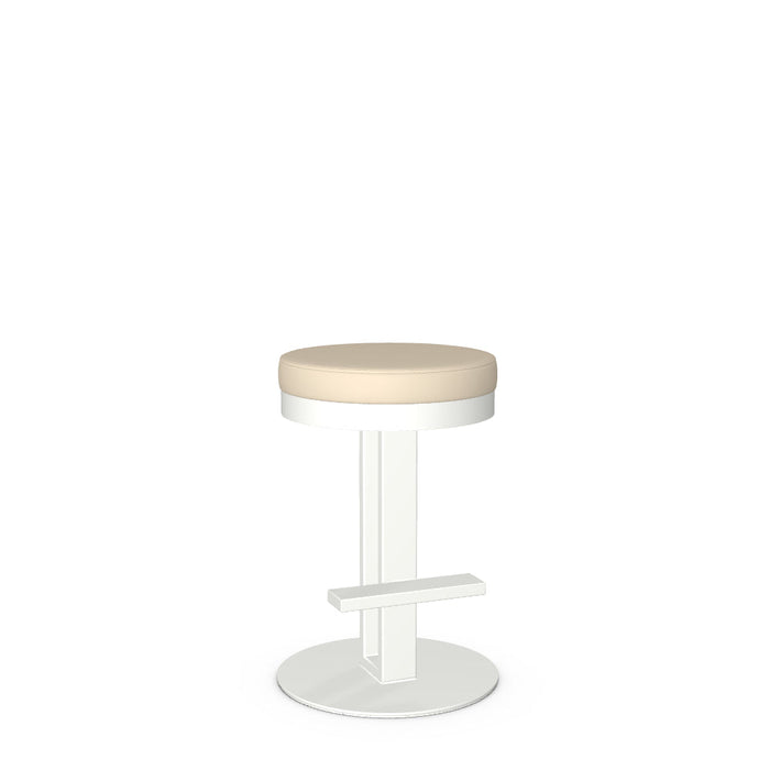 Glint Swivel Counter Stool -Upholstered