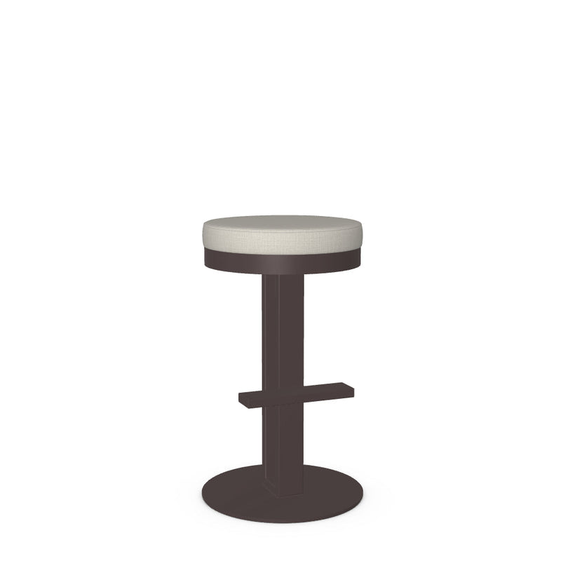 Glint Swivel Bar Stool -Upholstered