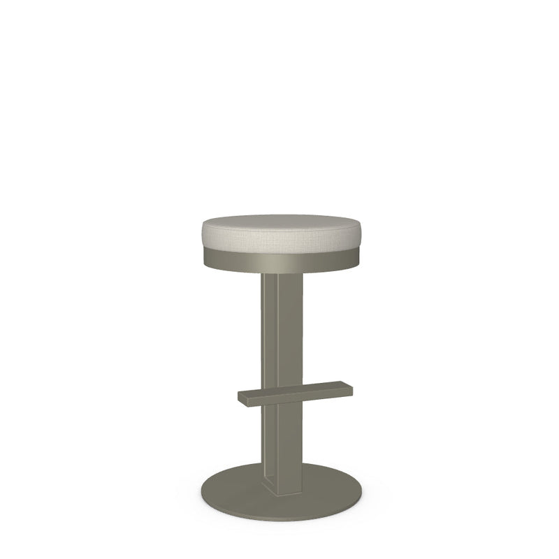 Glint Swivel Bar Stool -Upholstered