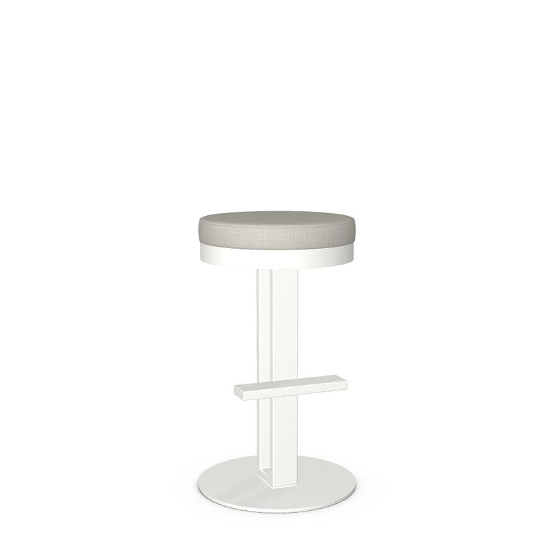 Glint Swivel Bar Stool -Upholstered
