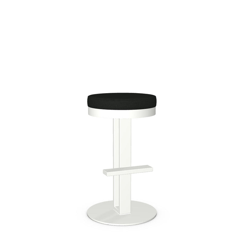 Glint Swivel Bar Stool -Upholstered