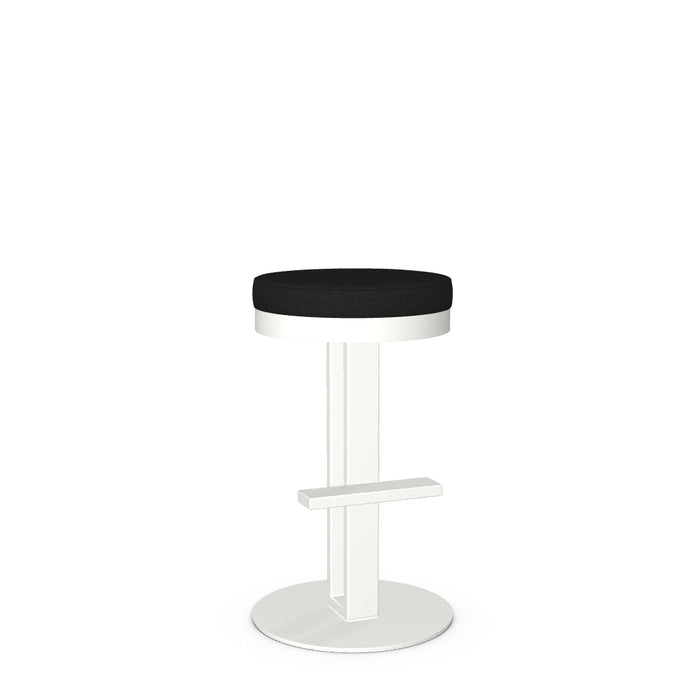 Glint Swivel Bar Stool -Upholstered