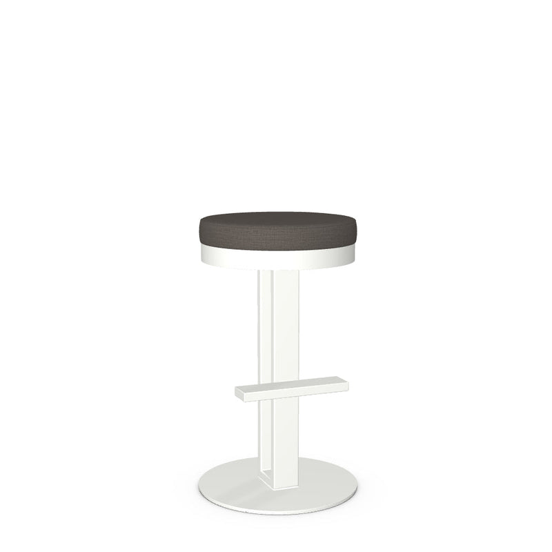 Glint Swivel Bar Stool -Upholstered