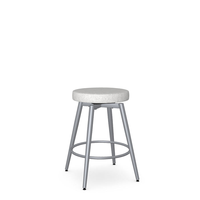 Nox Swivel Counter Stool -Upholstered