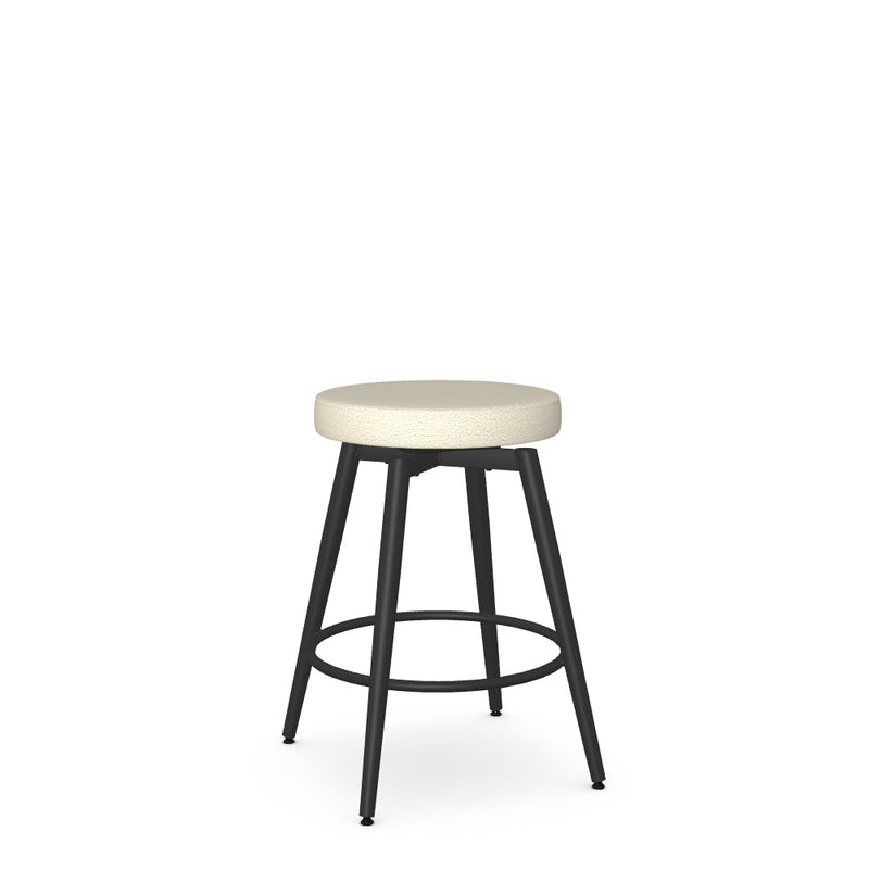 Nox Swivel Counter Stool -Upholstered