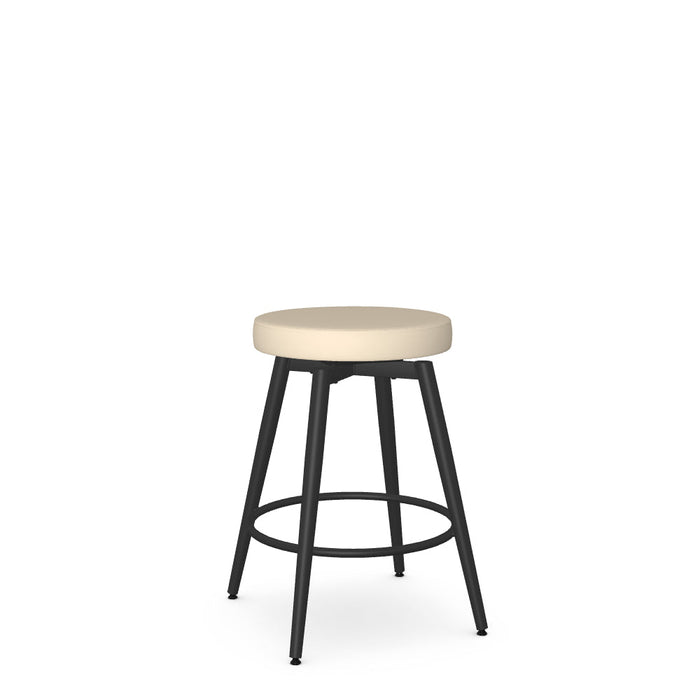 Nox Swivel Counter Stool -Upholstered