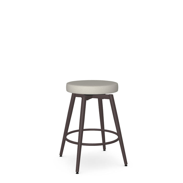 Nox Swivel Counter Stool -Upholstered