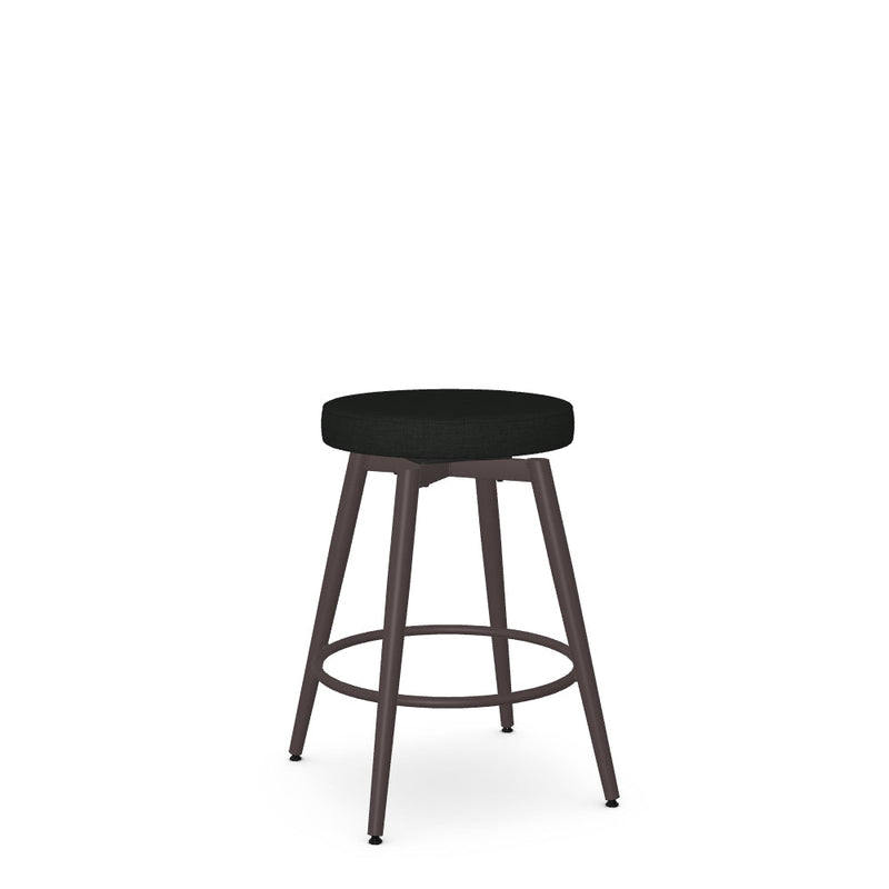 Nox Swivel Counter Stool -Upholstered