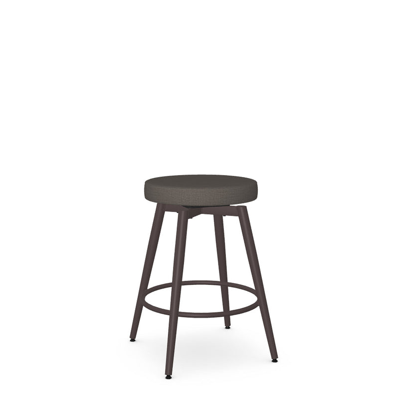 Nox Swivel Counter Stool -Upholstered