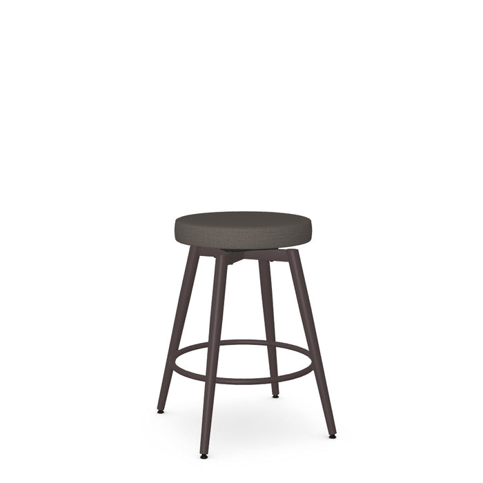 Nox Swivel Counter Stool -Upholstered