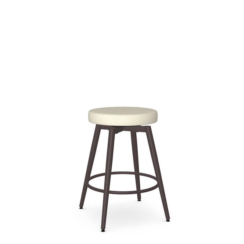 Nox Swivel Counter Stool -Upholstered