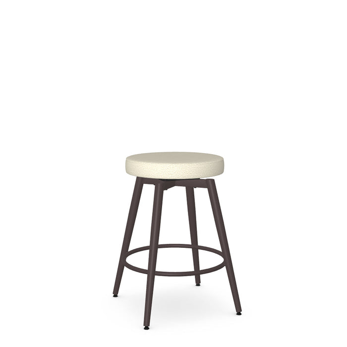Nox Swivel Counter Stool -Upholstered