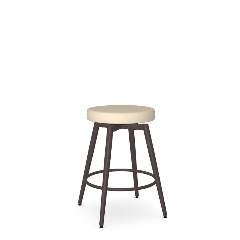 Nox Swivel Counter Stool -Upholstered