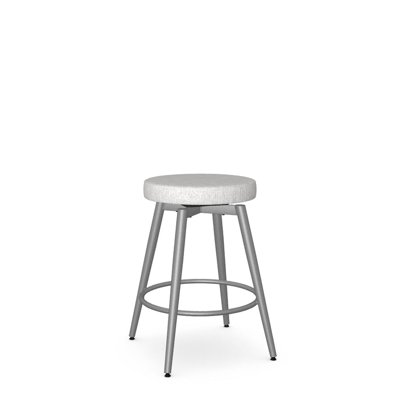 Nox Swivel Counter Stool -Upholstered