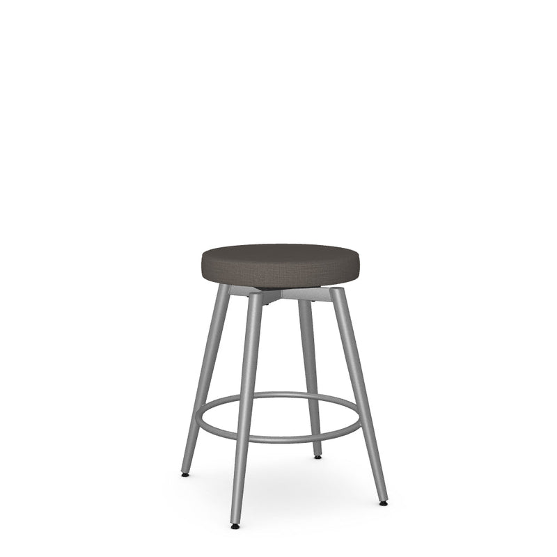 Nox Swivel Counter Stool -Upholstered