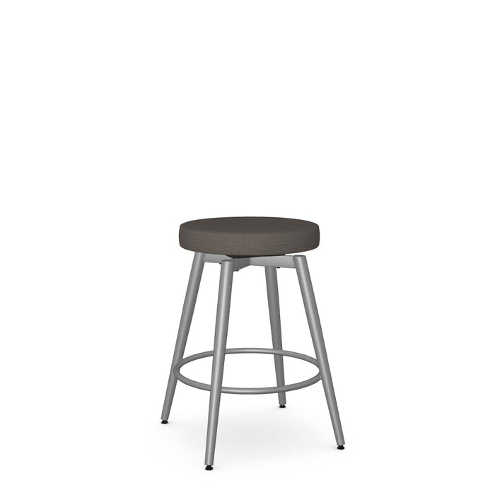 Nox Swivel Counter Stool -Upholstered