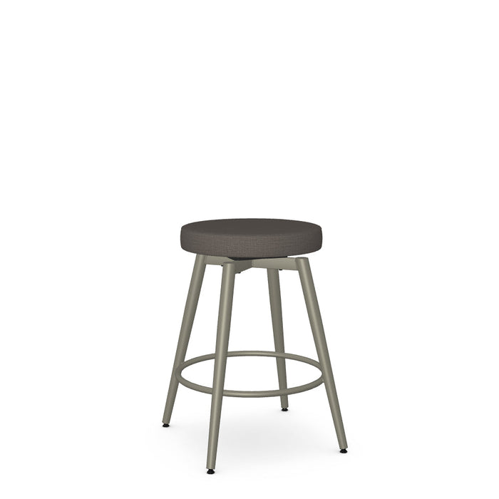 Nox Swivel Counter Stool -Upholstered