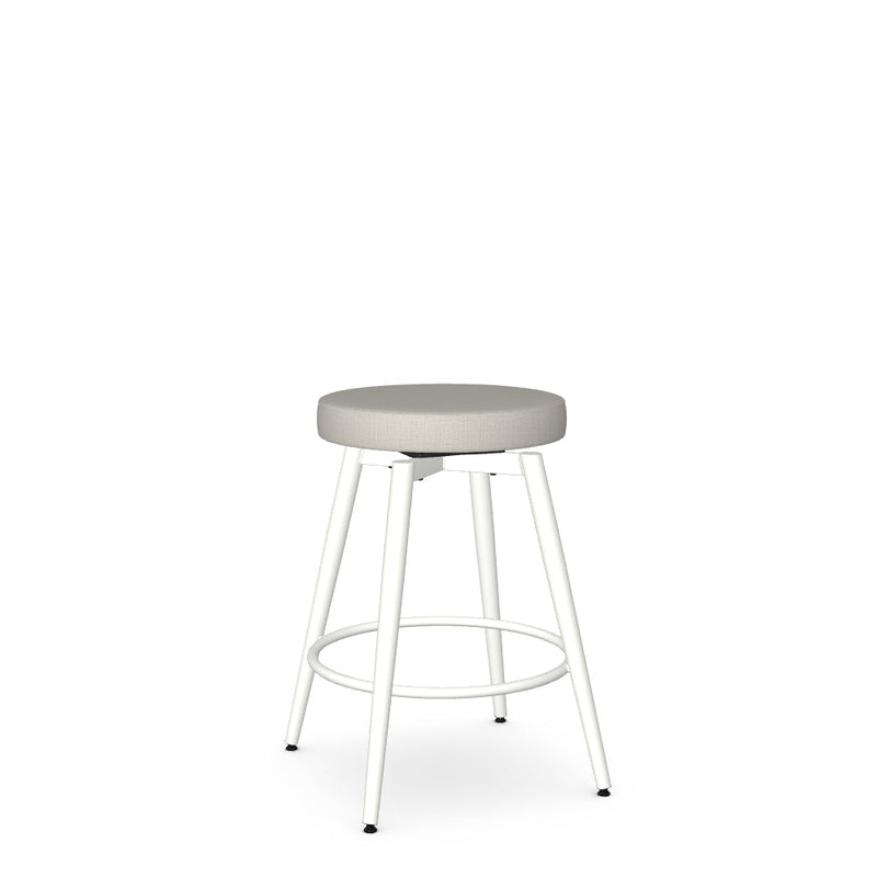 Nox Swivel Counter Stool -Upholstered