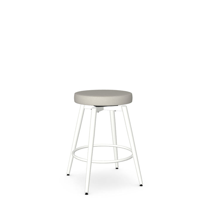 Nox Swivel Counter Stool -Upholstered