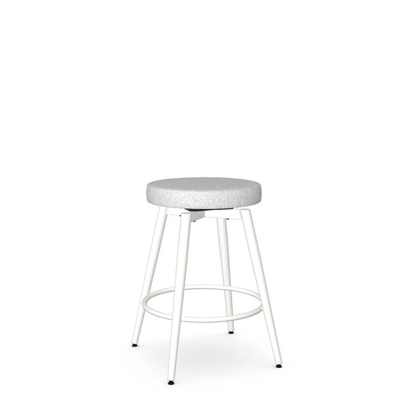 Nox Swivel Counter Stool -Upholstered