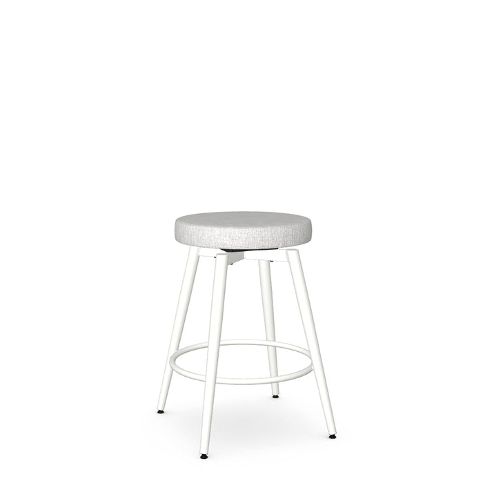 Nox Swivel Counter Stool -Upholstered