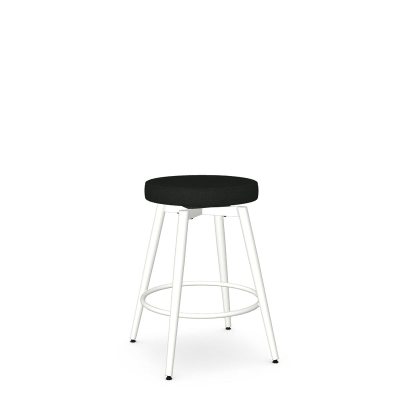 Nox Swivel Counter Stool -Upholstered