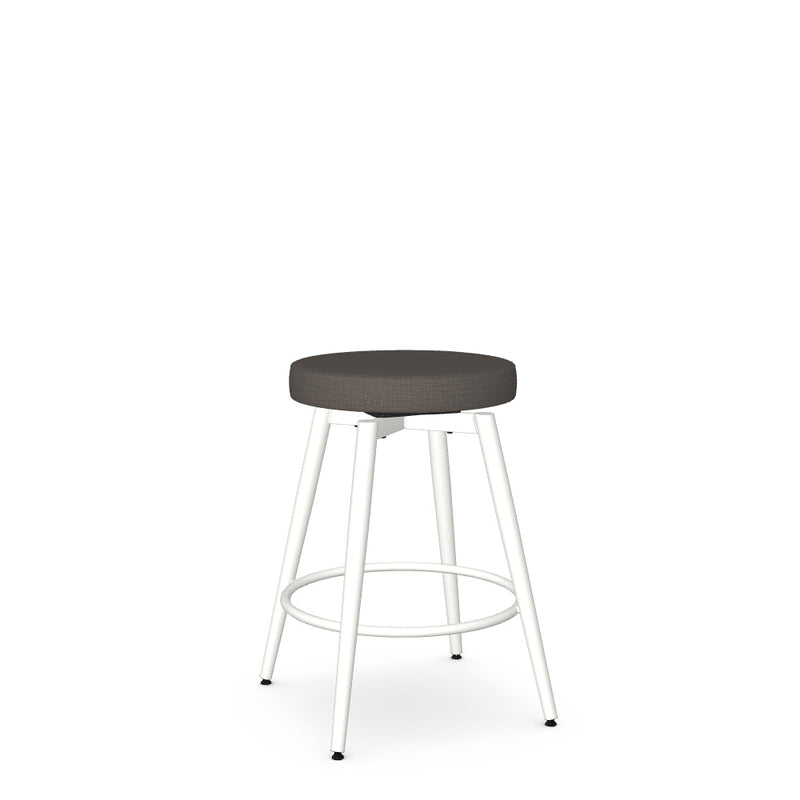 Nox Swivel Counter Stool -Upholstered