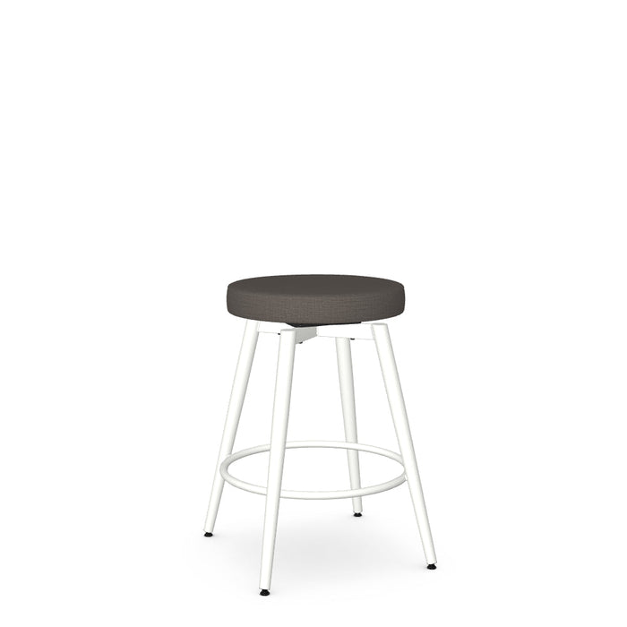 Nox Swivel Counter Stool -Upholstered