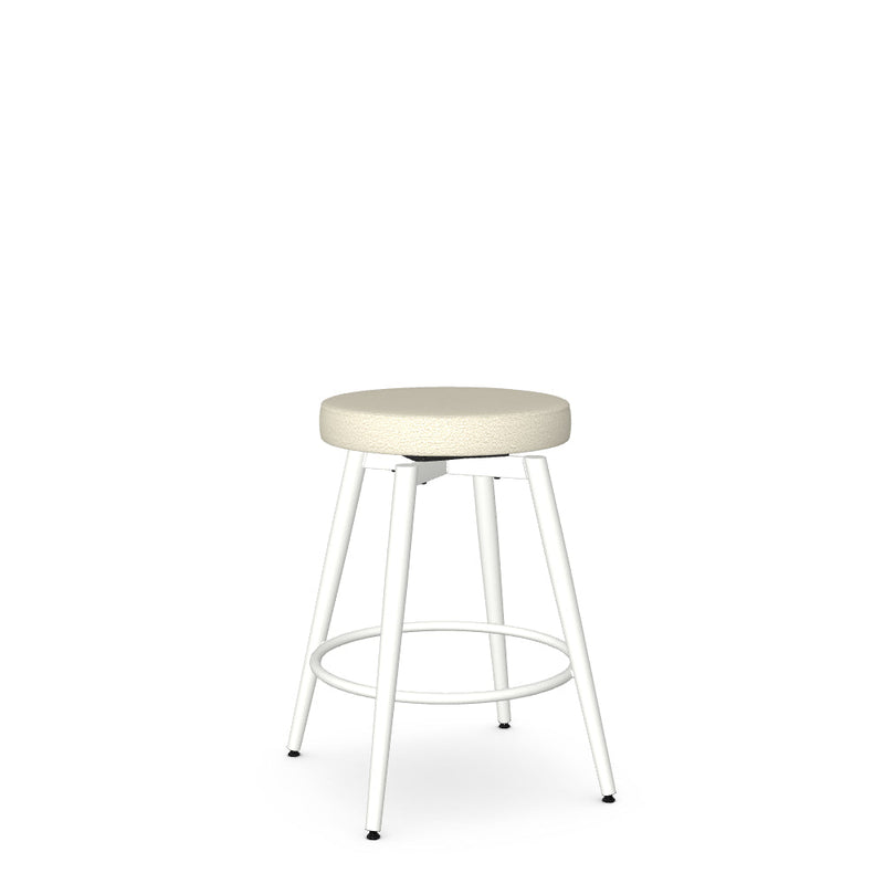 Nox Swivel Counter Stool -Upholstered