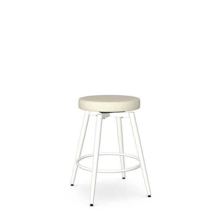 Nox Swivel Counter Stool -Upholstered