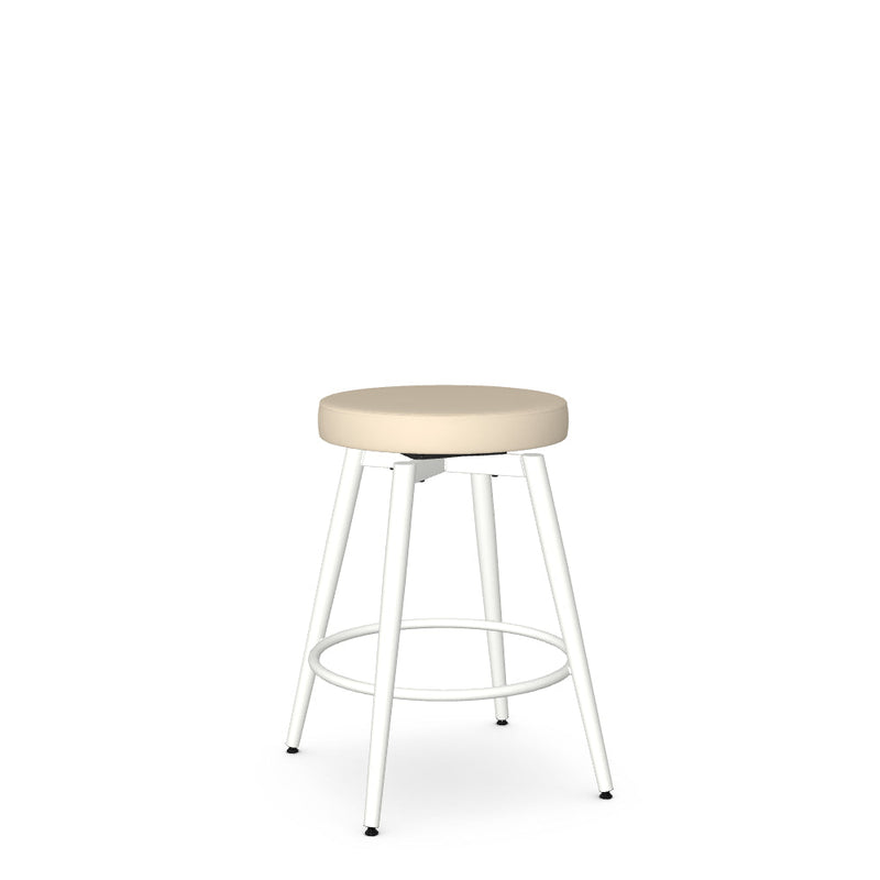 Nox Swivel Counter Stool -Upholstered