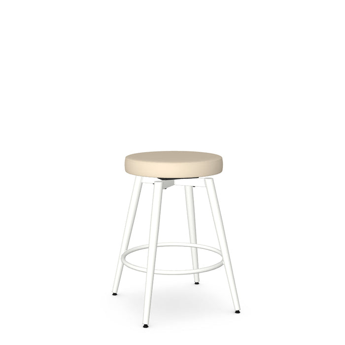 Nox Swivel Counter Stool -Upholstered
