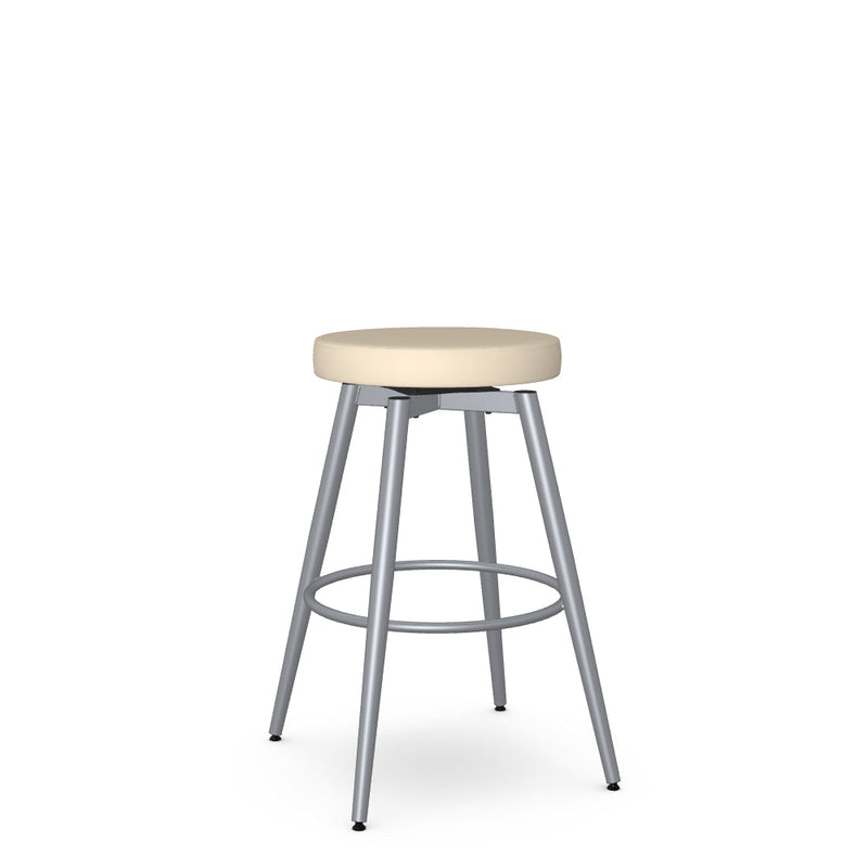 Nox Swivel Bar Stool -Upholstered