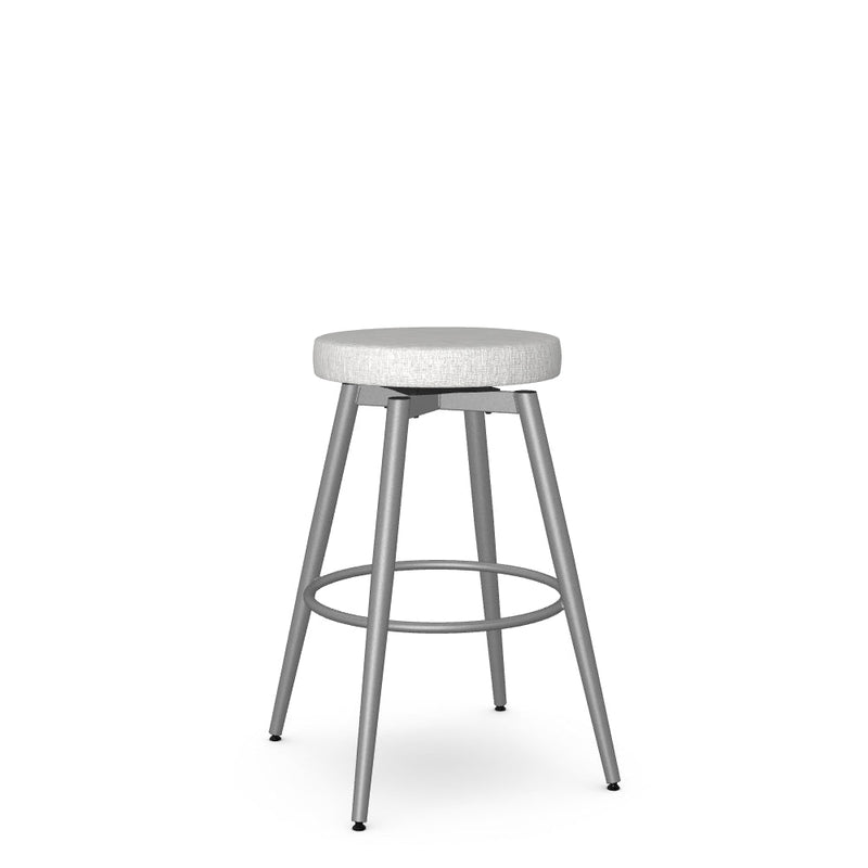 Nox Swivel Bar Stool -Upholstered