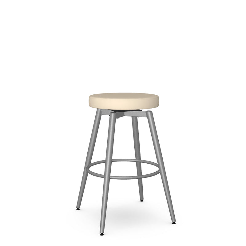 Nox Swivel Bar Stool -Upholstered