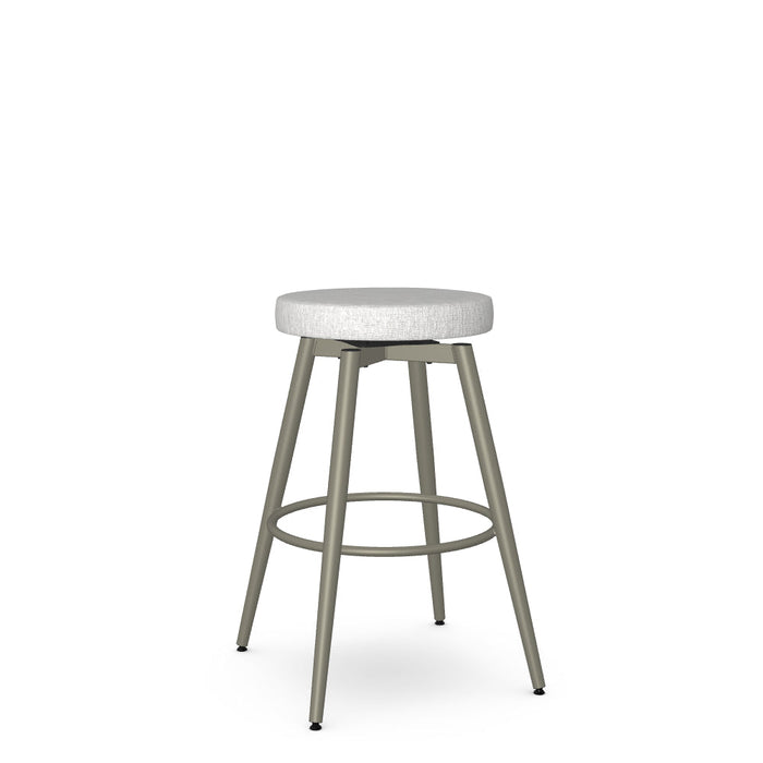 Nox Swivel Bar Stool -Upholstered