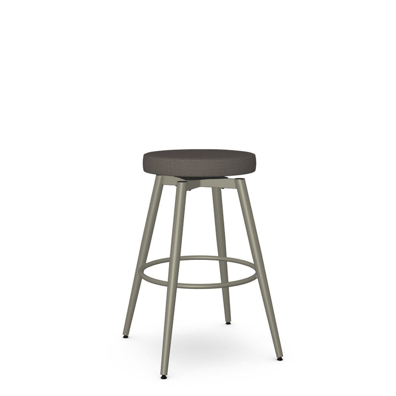 Nox Swivel Bar Stool -Upholstered