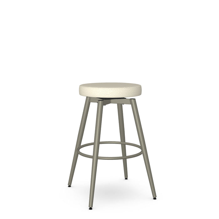 Nox Swivel Bar Stool -Upholstered