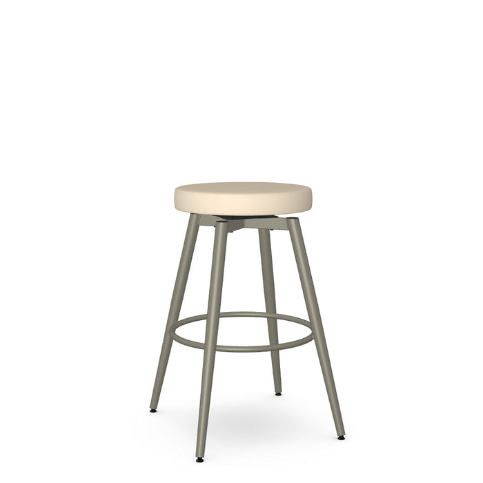 Nox Swivel Bar Stool -Upholstered