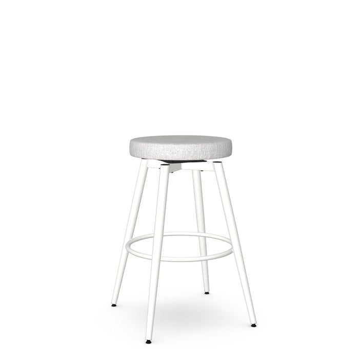 Nox Swivel Bar Stool -Upholstered