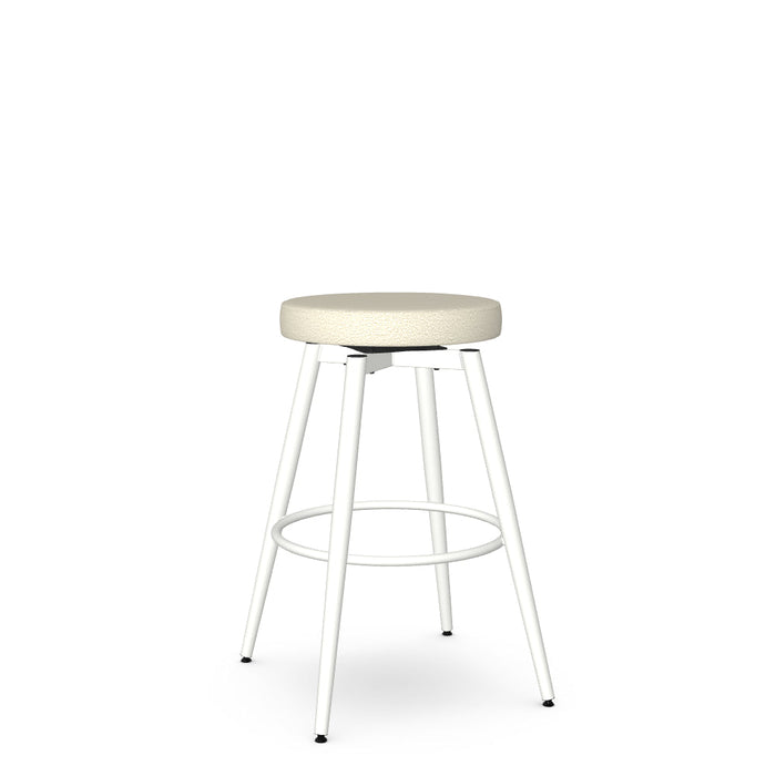 Nox Swivel Bar Stool -Upholstered