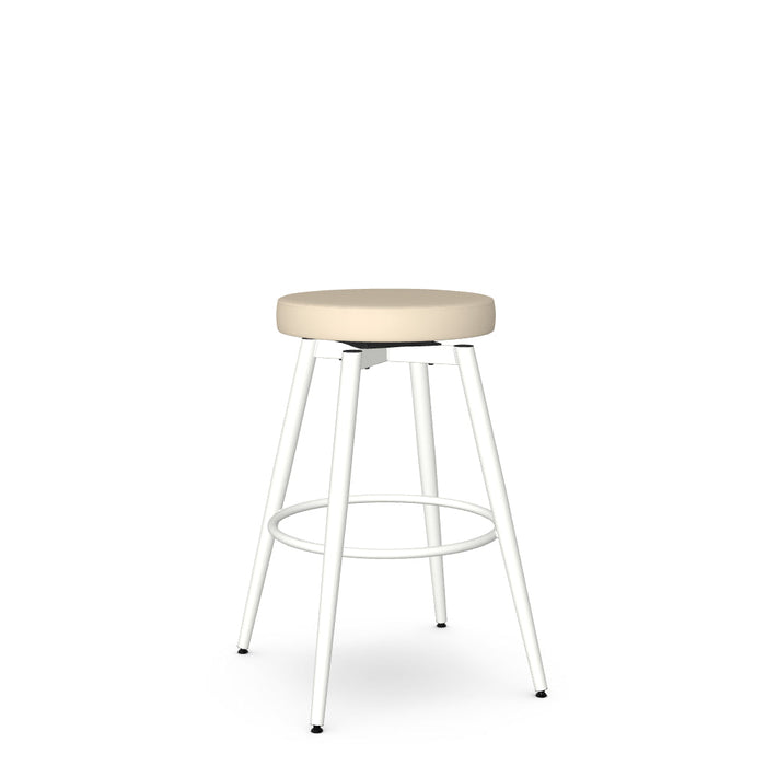 Nox Swivel Bar Stool -Upholstered