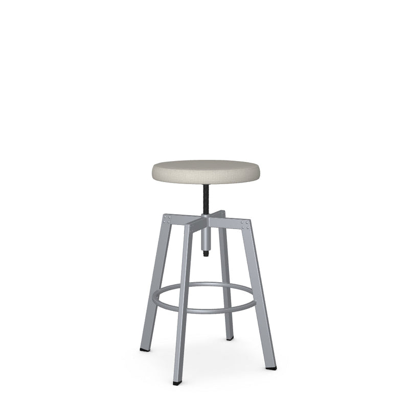 Architect Screw Stool -Upholstered