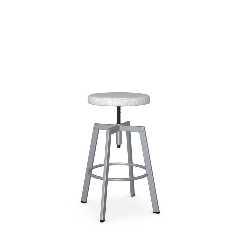 Architect Screw Stool -Upholstered