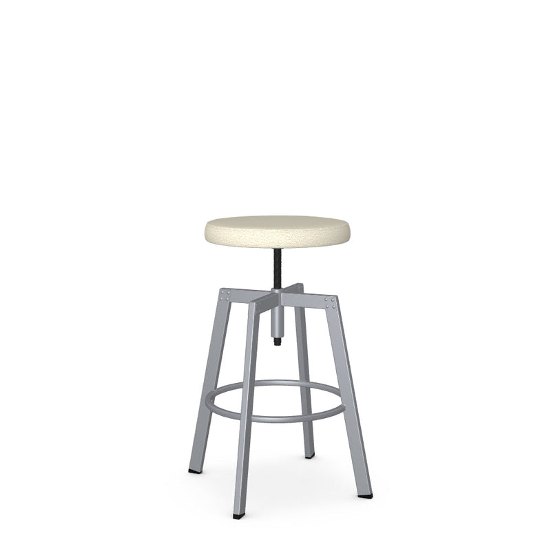 Architect Screw Stool -Upholstered