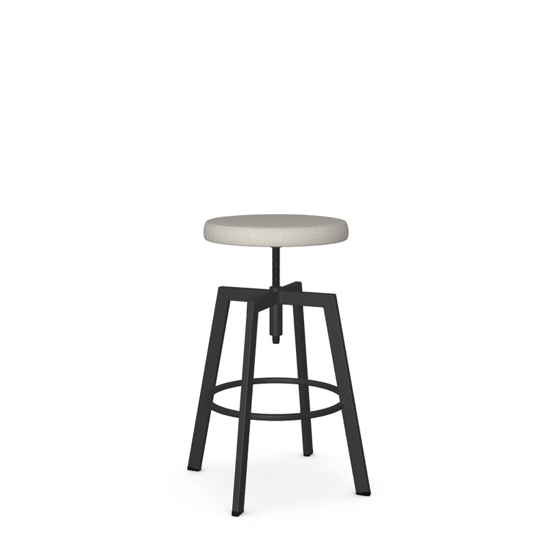 Architect Screw Stool -Upholstered