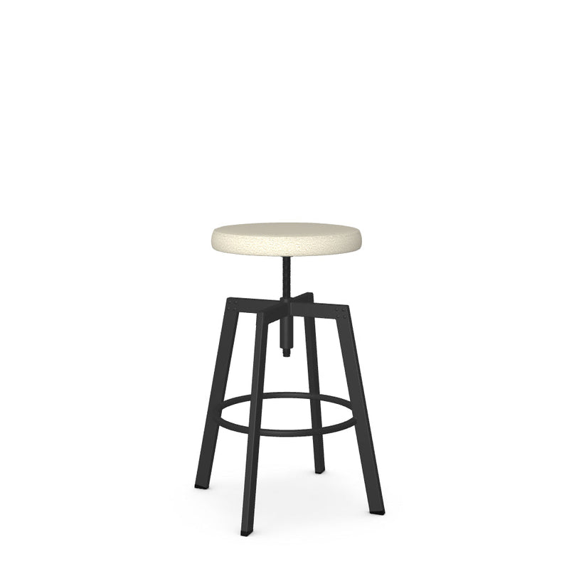 Architect Screw Stool -Upholstered